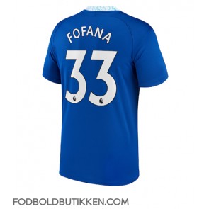 Chelsea Wesley Fofana #33 Hjemmebanetrøje 2022-23 Kortærmet